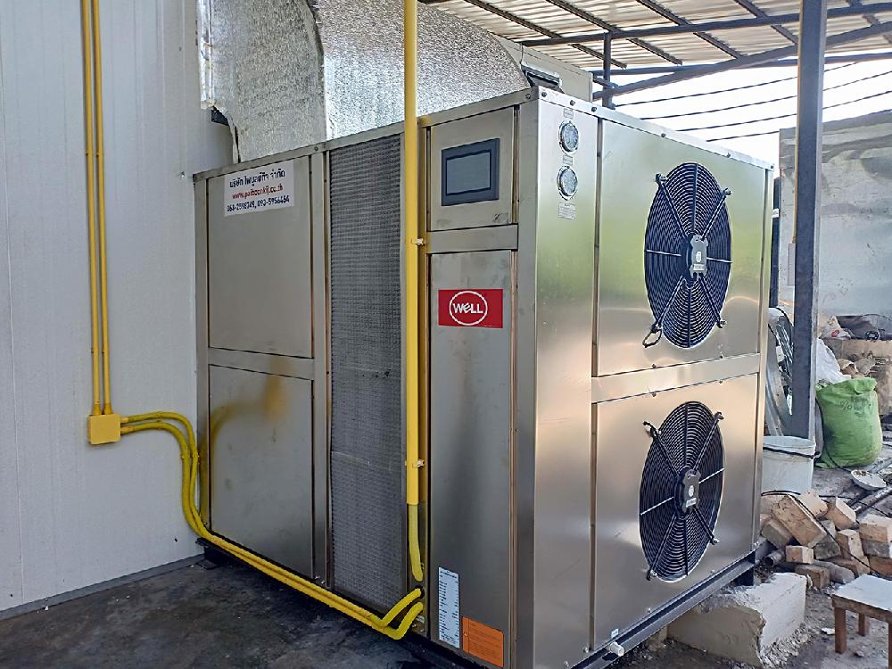 เครื่องอบแห้งฮีทปั้ม (heat pump dryer integrated type)