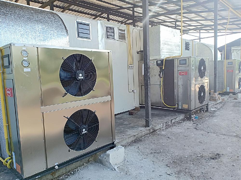 เครื่องอบแห้งฮีทปั้ม (heat pump dryer integrated type)